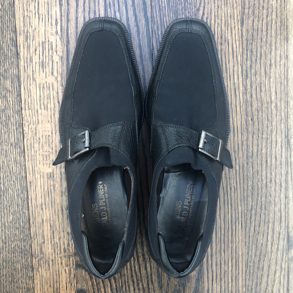 Donald Pliner men’s monk strap shoes